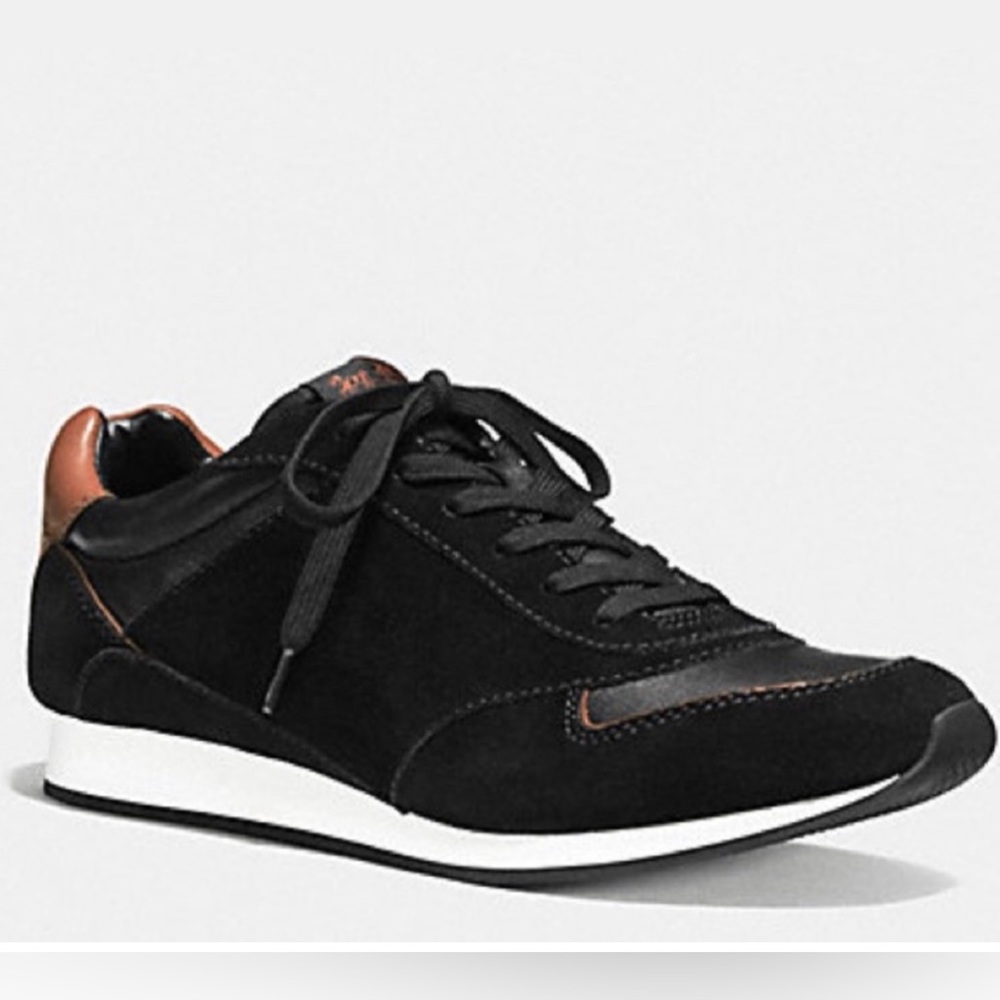Coach Rebecca suede/leather sneakers